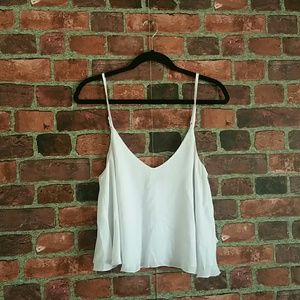 White Crop Top